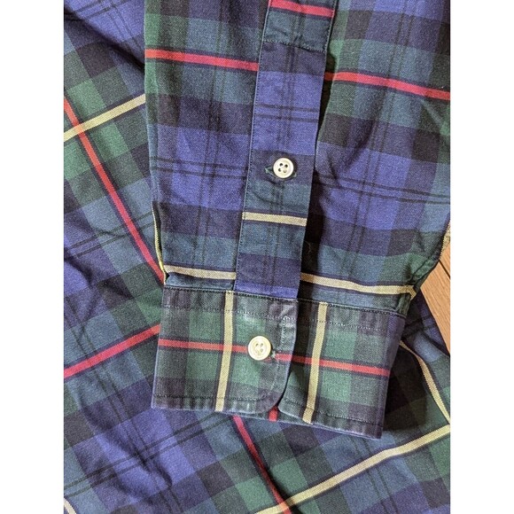 Ralph Lauren Long Sleeve Button Down Shirt Men 3XB Multi Color Plaid Print Pony - Picture 4 of 12